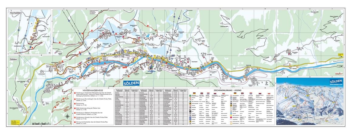 mapa de soelden austria