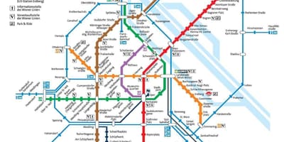 Austria mapa de metro