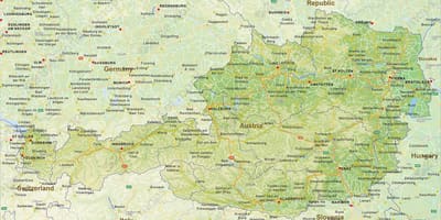 Mapa de bruck austria