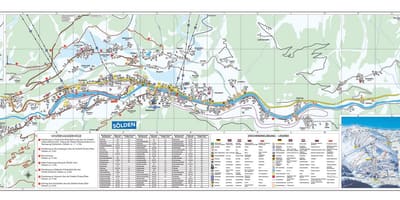 Mapa de soelden austria