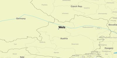 Mapa de wels austria